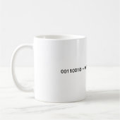 Binär - 2 + 2 = 4 kaffeetasse (Links)