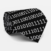 binär binary Code Krawatte (Gerollt)