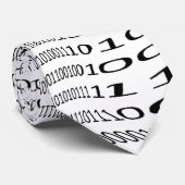 binär binary Code Krawatte (Gerollt)