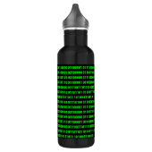 Binär Edelstahlflasche (Links)