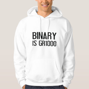 Binär ist GR1000 Hoodie