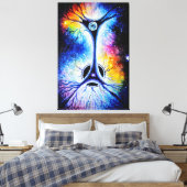 binär leinwanddruck (Insitu (Schlafzimmer))