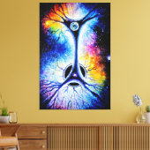 binär leinwanddruck (Insitu (Wohnzimmer))