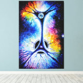 binär leinwanddruck (Insitu (Holzboden))