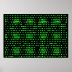 binär poster