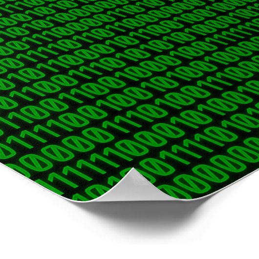 binär poster (Ecke)