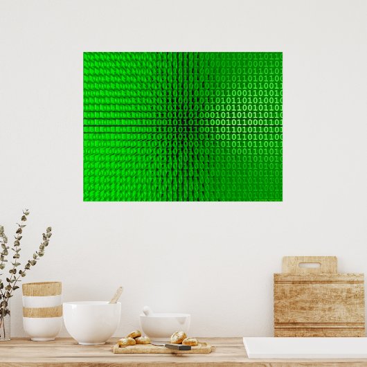 binär poster (Küche)