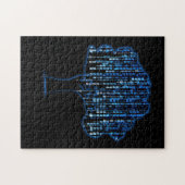 Binärbaum-Coding-Computerprogramm Puzzle (Horizontal)