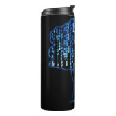 Binärbaum-Coding-Computerprogramm Thermosbecher (Nach links gedreht)