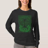 Binärbaum Computer Geek Mathematiker Programmierun T-Shirt (Vorderseite)