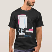 Binärcode Retro-Computer-Geek-Programmierer-Nerd-T T-Shirt (Vorderseite)