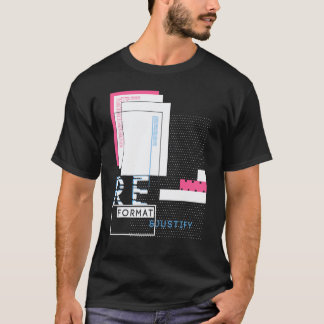 Binärcode Retro-Computer-Geek-Programmierer-Nerd-T T-Shirt