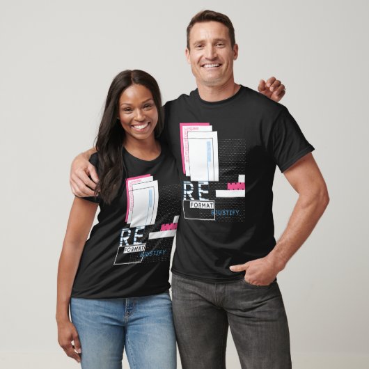Binärcode Retro-Computer-Geek-Programmierer-Nerd-T T-Shirt (Unisex)