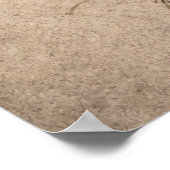 Binäre Botanik - Codierung und Natur Abstract Art Poster (Ecke)
