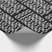 BINÄRE DATEN GESCHENKPAPIER (Ecke)