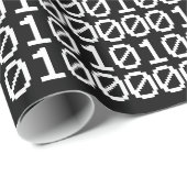 BINÄRE DATEN GESCHENKPAPIER (Rolleneckpunkt)