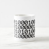 BINÄRE DATEN KAFFEETASSE (Mittel)