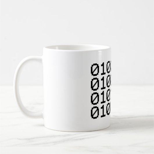 BINÄRE DATEN KAFFEETASSE (Links)