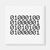 BINÄRE DATEN MAGNET (Vorne)