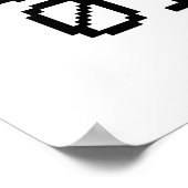 BINÄRE DATEN POSTER (Ecke)