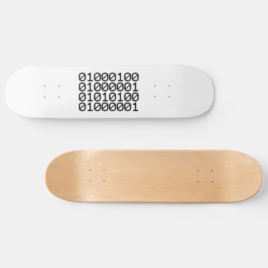 BINÄRE DATEN SKATEBOARD (Horizontal)