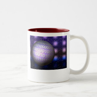 Binäre Kugel Zweifarbige Tasse