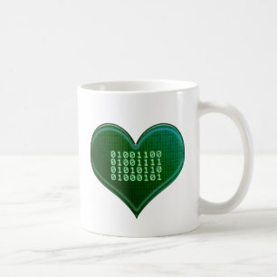 Binäre LIEBE Kaffeetasse