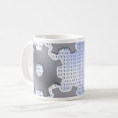 Binäre Maschine Kaffeetasse (Vorderseite Links)