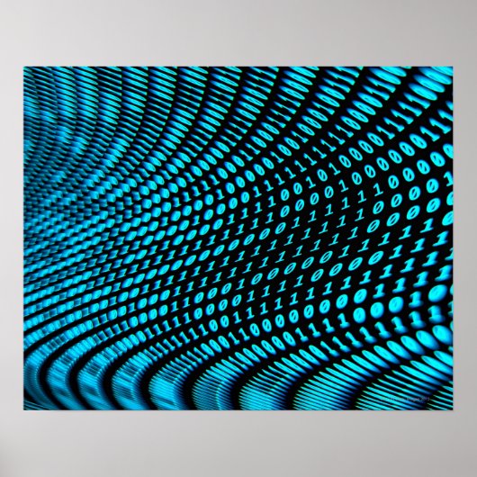Binäre Nummern Poster (Vorne)