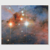 Binäre Sterne WR 25 & Tr16-244 - Hubble Space Foto Geschenkpapier (Flach)