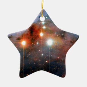 Binäre Sterne WR 25 & Tr16-244 - Hubble Space Foto Keramikornament