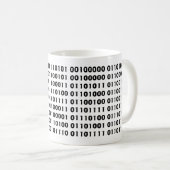 binäre Tasse (VorderseiteRechts)