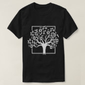 Binäre Tree Computer Science Coding Programmer App T-Shirt (Design vorne)