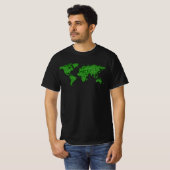 Binäre Welt Computer Coding Programmierer T-Shirt (Vorne ganz)