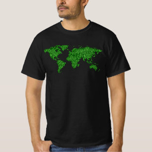 Binäre Welt Computer Coding Programmierer T-Shirt