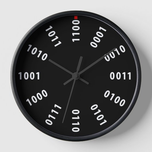 Binäre Zahlen/Base-2-Uhr Uhr (Vorderseite)