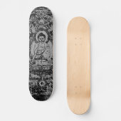 Binärer Buddha Skateboard (Vorderseite)
