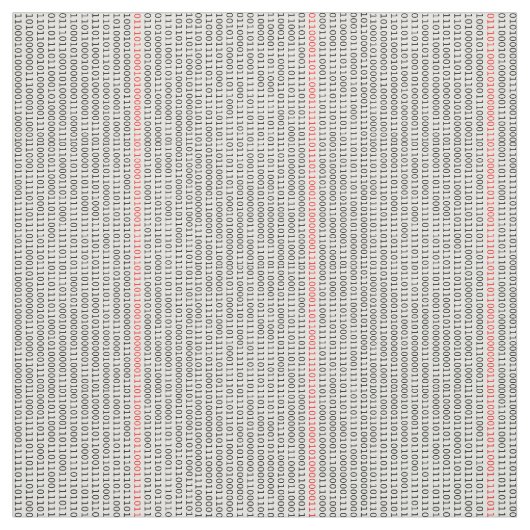 Binärer Code-Computeringenieur Stoff (Muster)