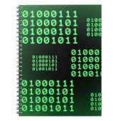 Binärer Code für AUSSENSEITER Notizblock (Vorderseite)