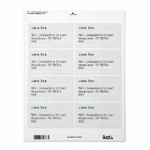 Binärer Code für GEEK (Vorne)