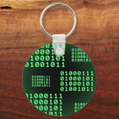 Binärer Code für GEEK Schlüsselanhänger (Vorderseite)