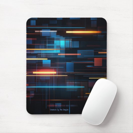 Binärer Code-Mausblock Mousepad (Mit Mouse)
