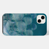 binärer Code, Mensch und digitale Kommunikation iPhone Hülle (Rückseite (Horizontal))