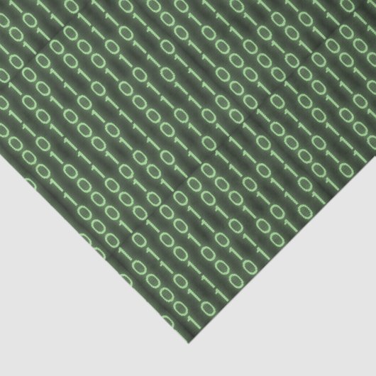 Binärer Code Seidenpapier (Ausschnitt)