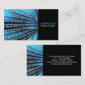 Binärer Code-Visitenkarte Visitenkarte (Vorne/Hinten)