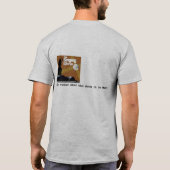 Binärer Roboter-Witz T-Shirt (Rückseite)