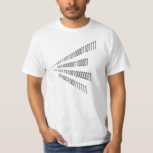 Binärer T - Shirt (Vorderseite)