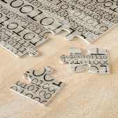Binärer Trendy Funky NerdNerdy Geek Retro Puzzle (Seite)