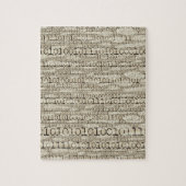 Binärer Trendy Funky NerdNerdy Geek Retro Puzzle (Vertikal)