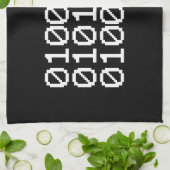 BINÄRES BRO KÜCHENTUCH (Gefaltet)